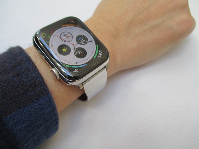 Apple watch series4ステンレス44mm - 腕時計(デジタル)